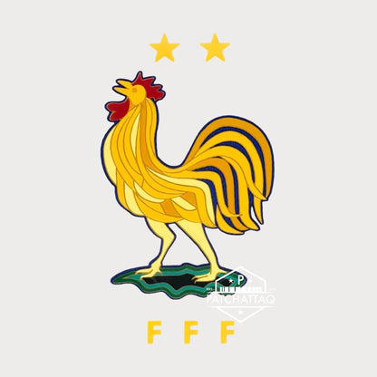 Patch Ecusson Logo Thermocollant France 2024-2026 Patchattaq