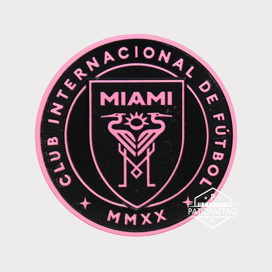 Patch Ecusson Logo Thermocollant Inter Miami Away 2023-2026 Patchattaq