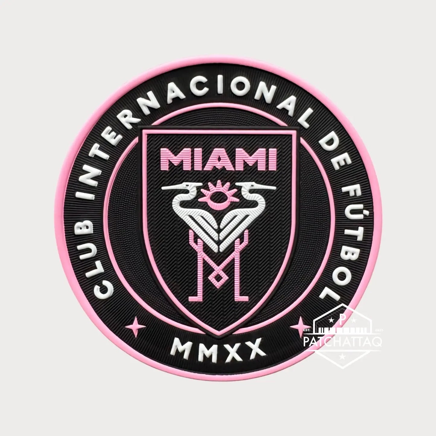 Patch Ecusson Logo Thermocollant Inter Miami Home 2020-2026 Patchattaq