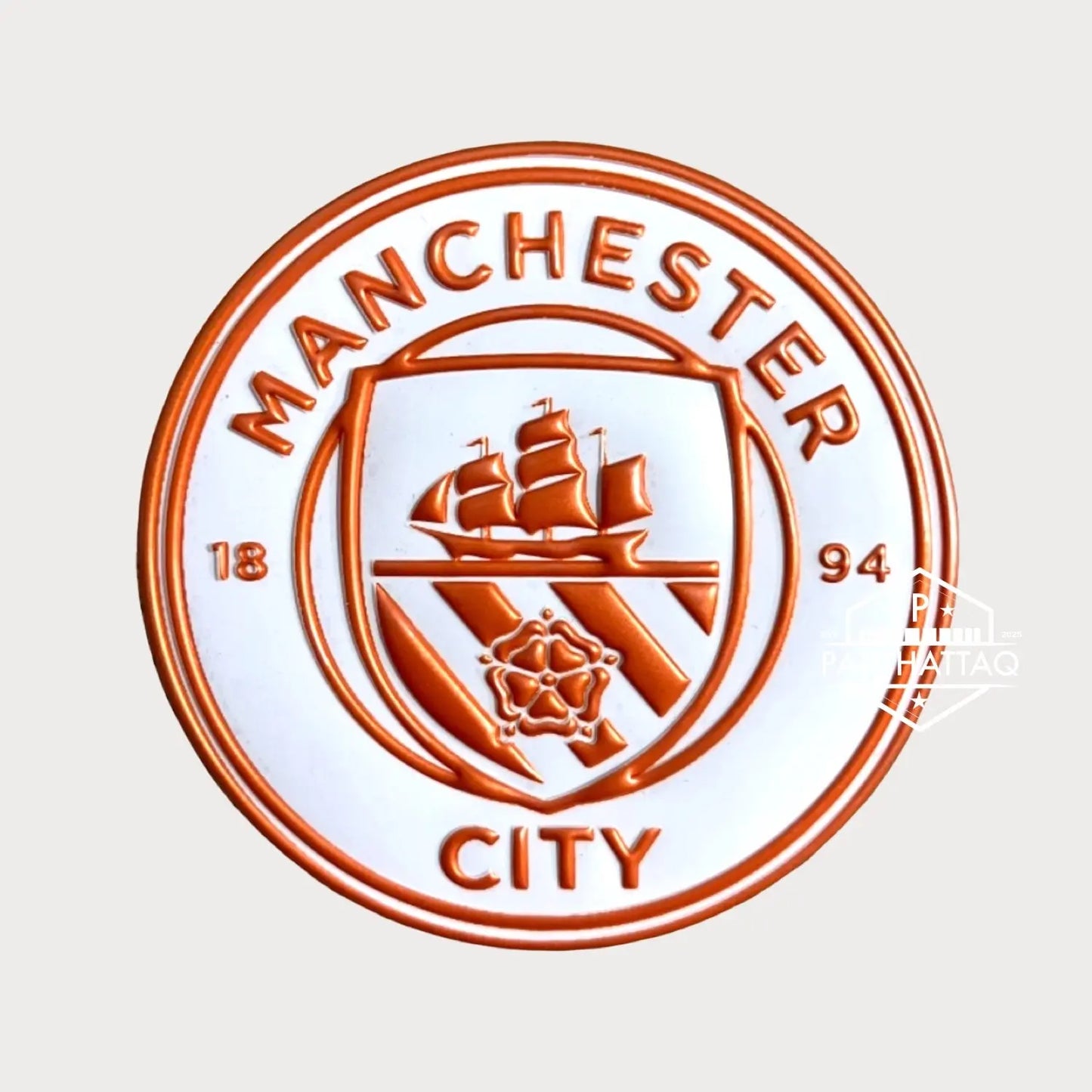 Patch Ecusson Logo Thermocollant Manchester City Away 2023-2024 Patchattaq