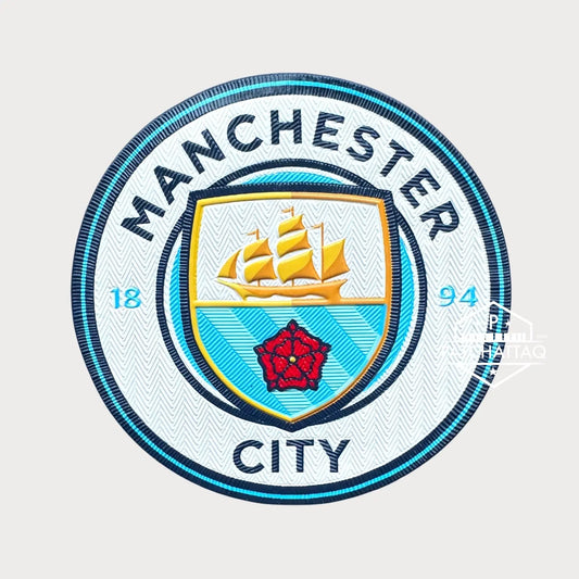 Patch Ecusson Logo TPU Thermocollant Manchester City 2016-2026 Patchattaq