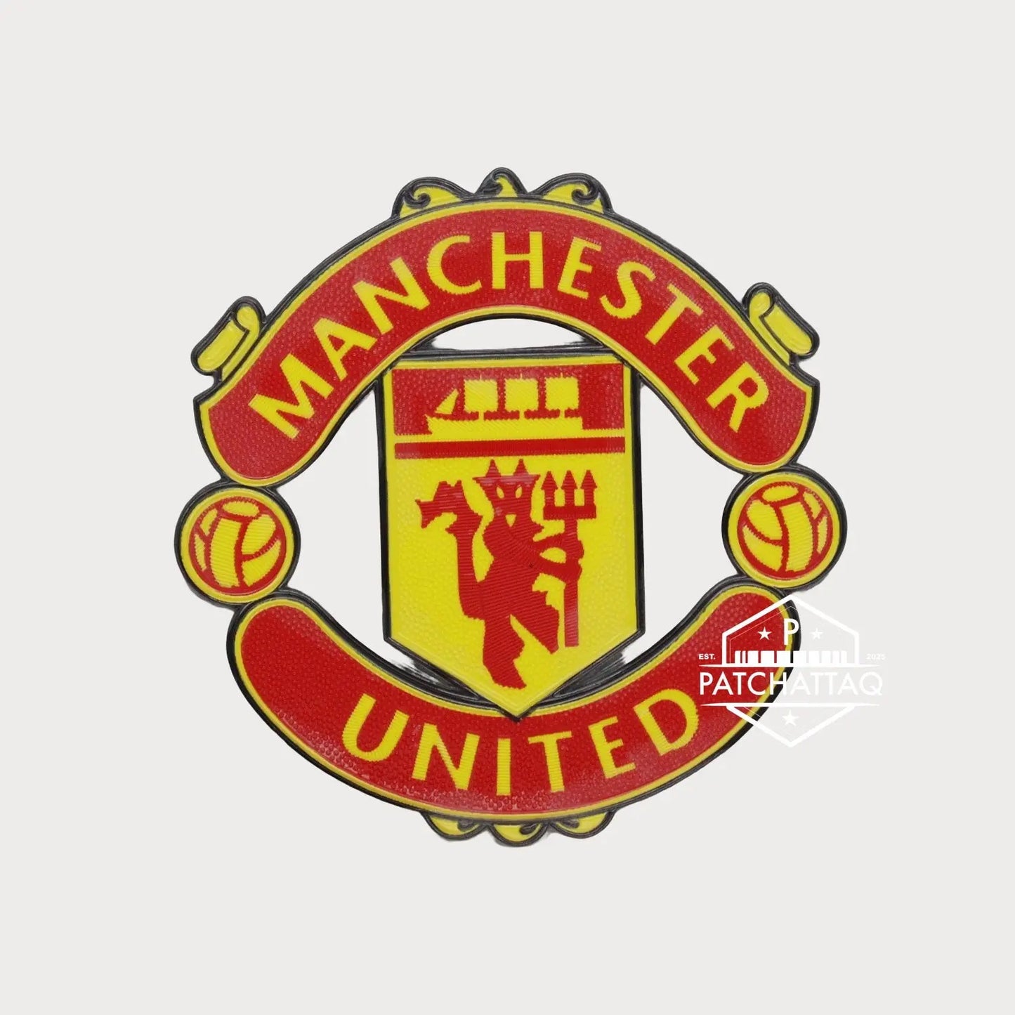 Patch Ecusson Logo Thermocollant Manchester United 1998-2026 Patchattaq