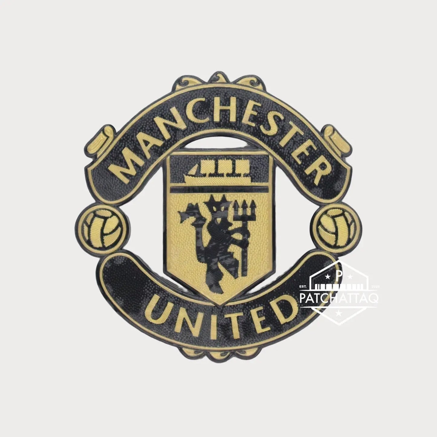 Patch Ecusson Logo Thermocollant Manchester United Away 2019-2020 Patchattaq