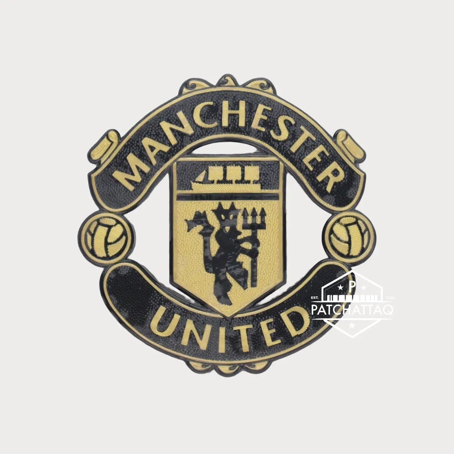 Patch Ecusson Logo Thermocollant Manchester United Away 2019-2020 Patchattaq