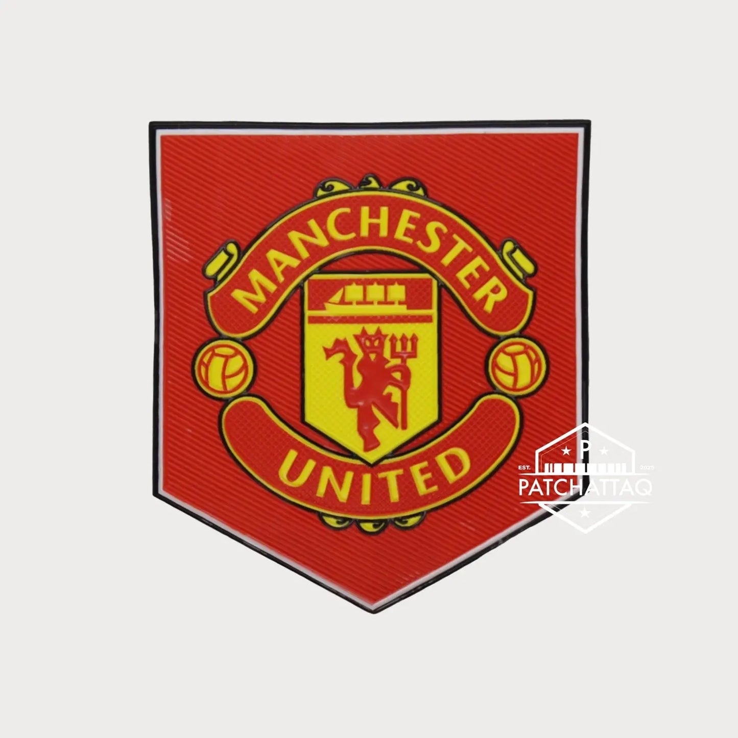 Patch Ecusson Logo Thermocollant Manchester United Home 2022-2023 Patchattaq