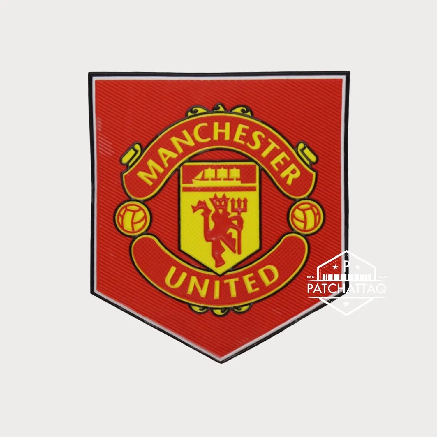 Patch Ecusson Logo Thermocollant Manchester United Home 2022-2023 Patchattaq