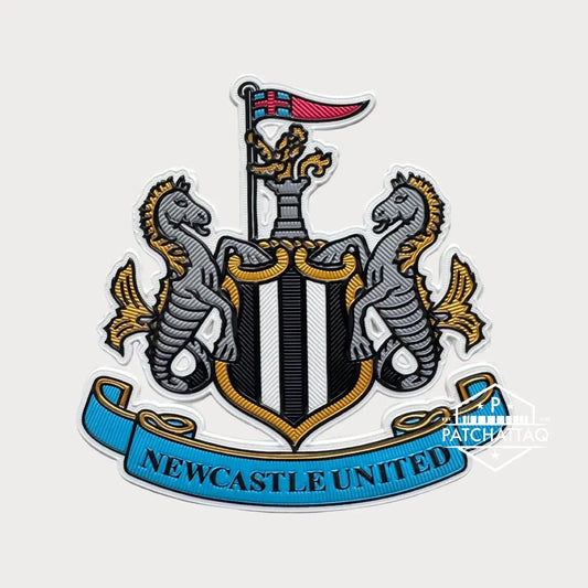 Patch Ecusson Logo Thermocollant Newcastle United Patchattaq
