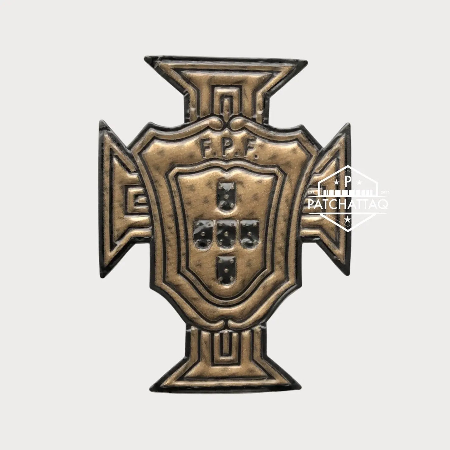 Patch Ecusson Logo Thermocollant Portugal Edition Eusebio 2025-2026 Patchattaq