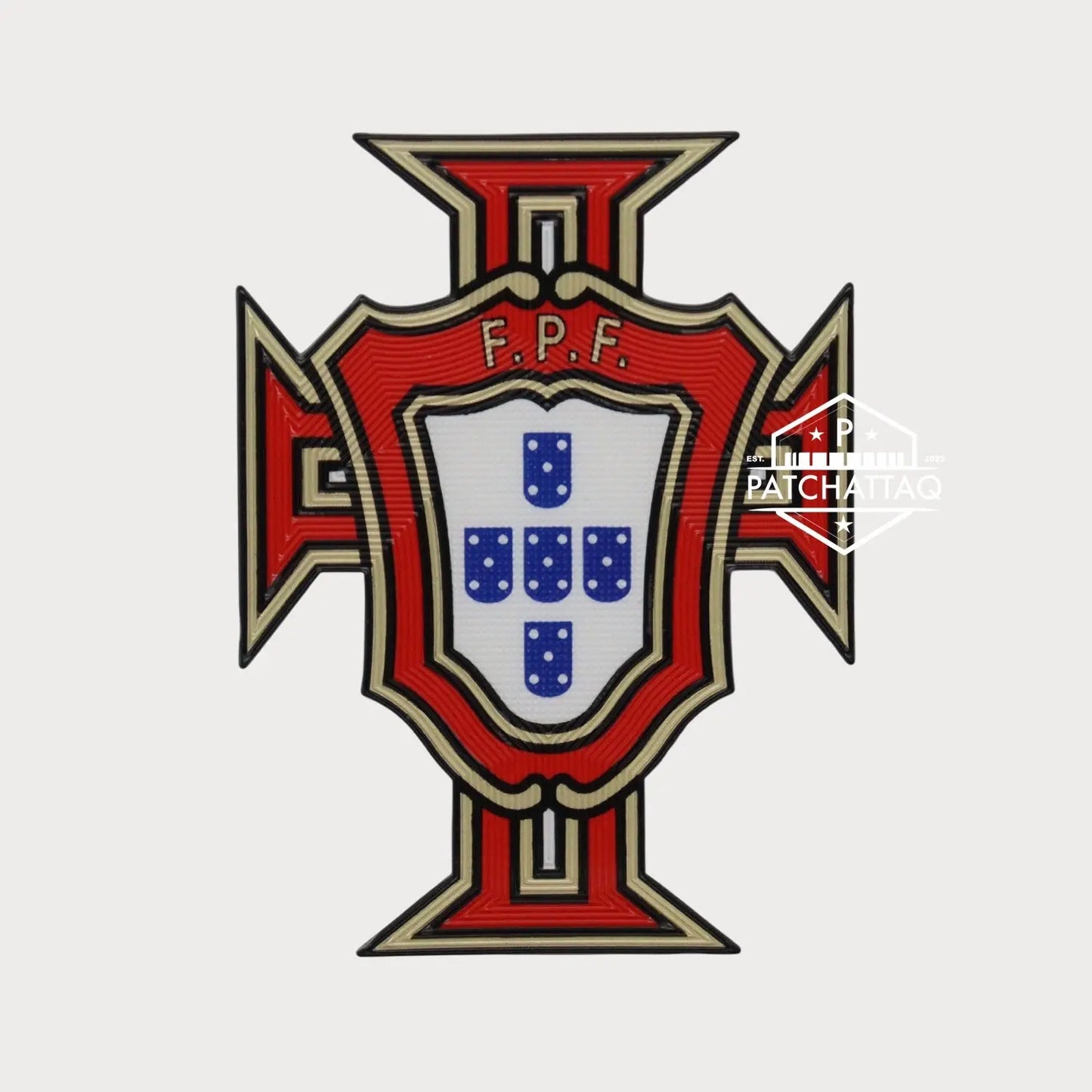 Patch Ecusson Logo Thermocollant TPU Portugal Patchattaq