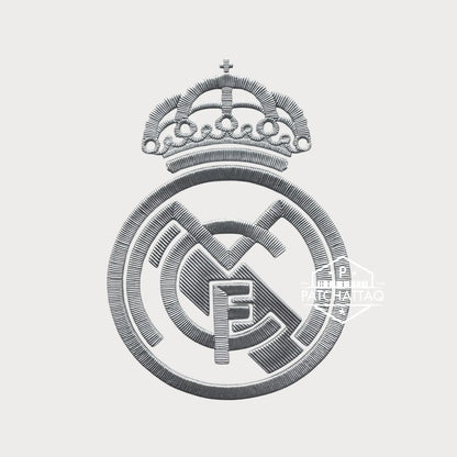 Patch Ecusson Logo Thermocollant Real Madrid Away 2025-2026 Patchattaq