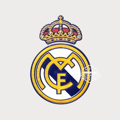 Patch Ecusson Logo Thermocollant Real Madrid Home 2025-2026 Patchattaq