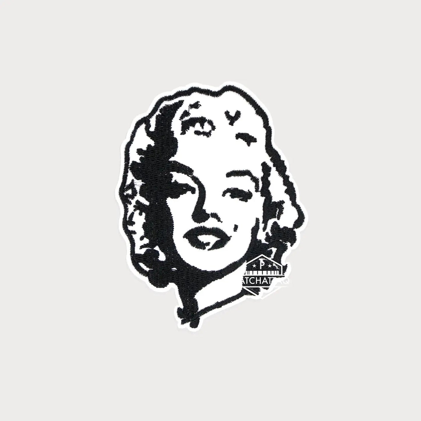 Patch Thermocollant Marilyn Monroe Broderie Précise Haute Qualité Patchattaq