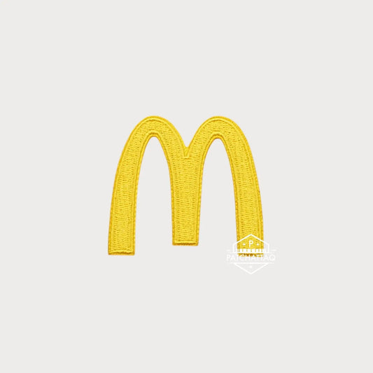 Patch Thermocollant McDonald's Broderie Précise Haute Qualité Patchattaq