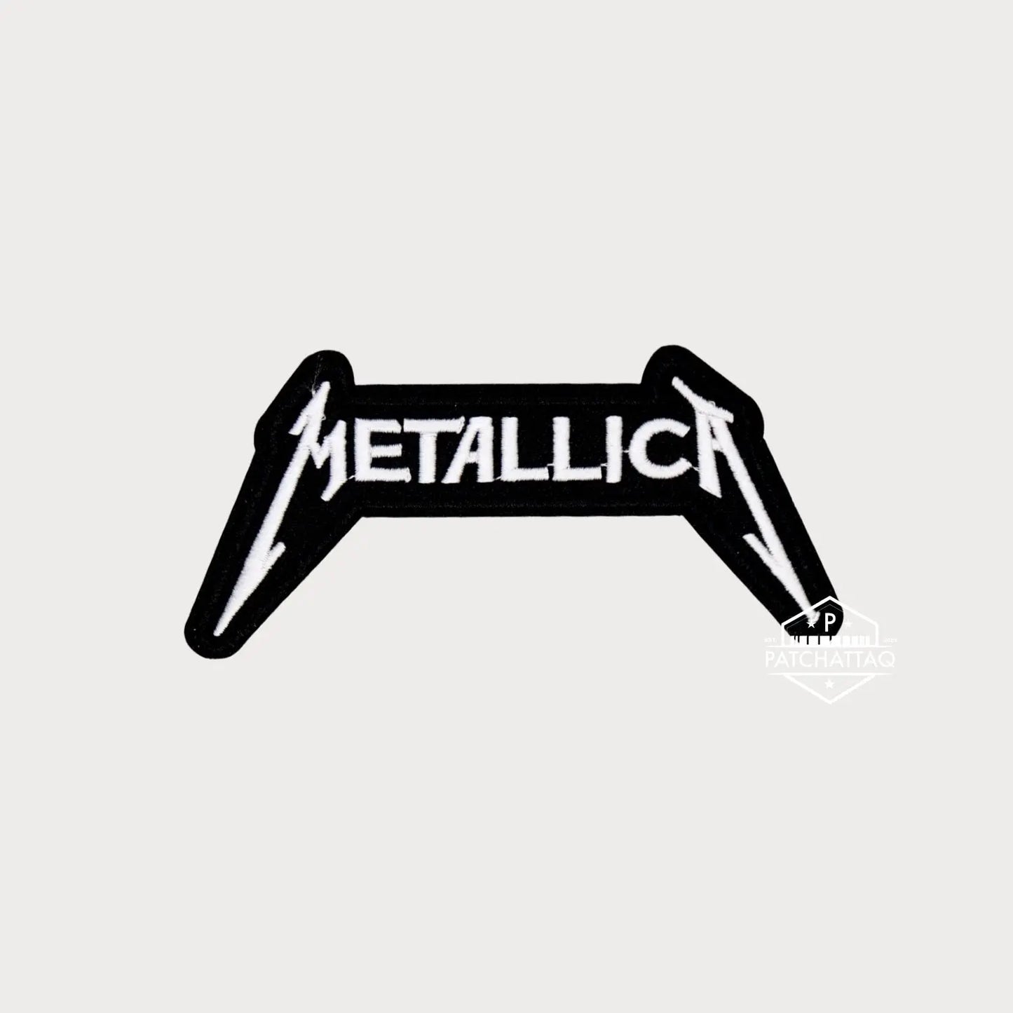 Patch Thermocollant Metallica Broderie Précise Haute Qualité Patchattaq