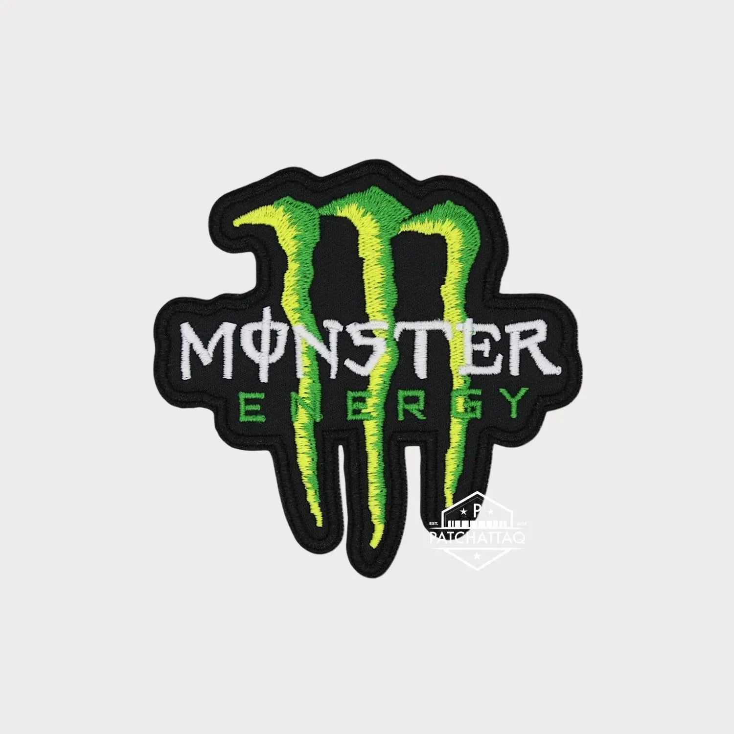Patch Thermocollant Monster Energy Logo Brodé Haute Qualité Patchattaq