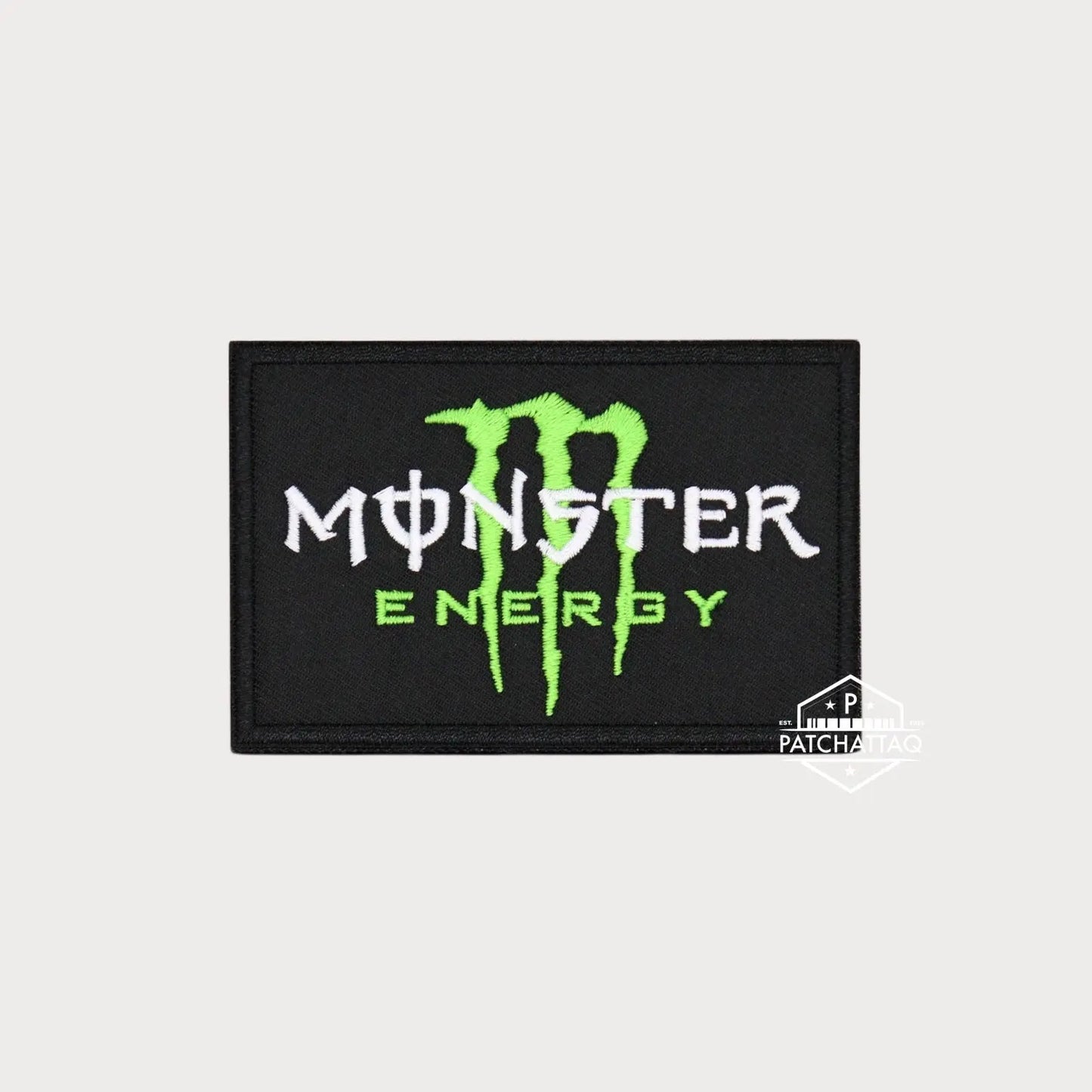 Patch Thermocollant Monster Energy Broderie Précise Haute Qualité Patchattaq