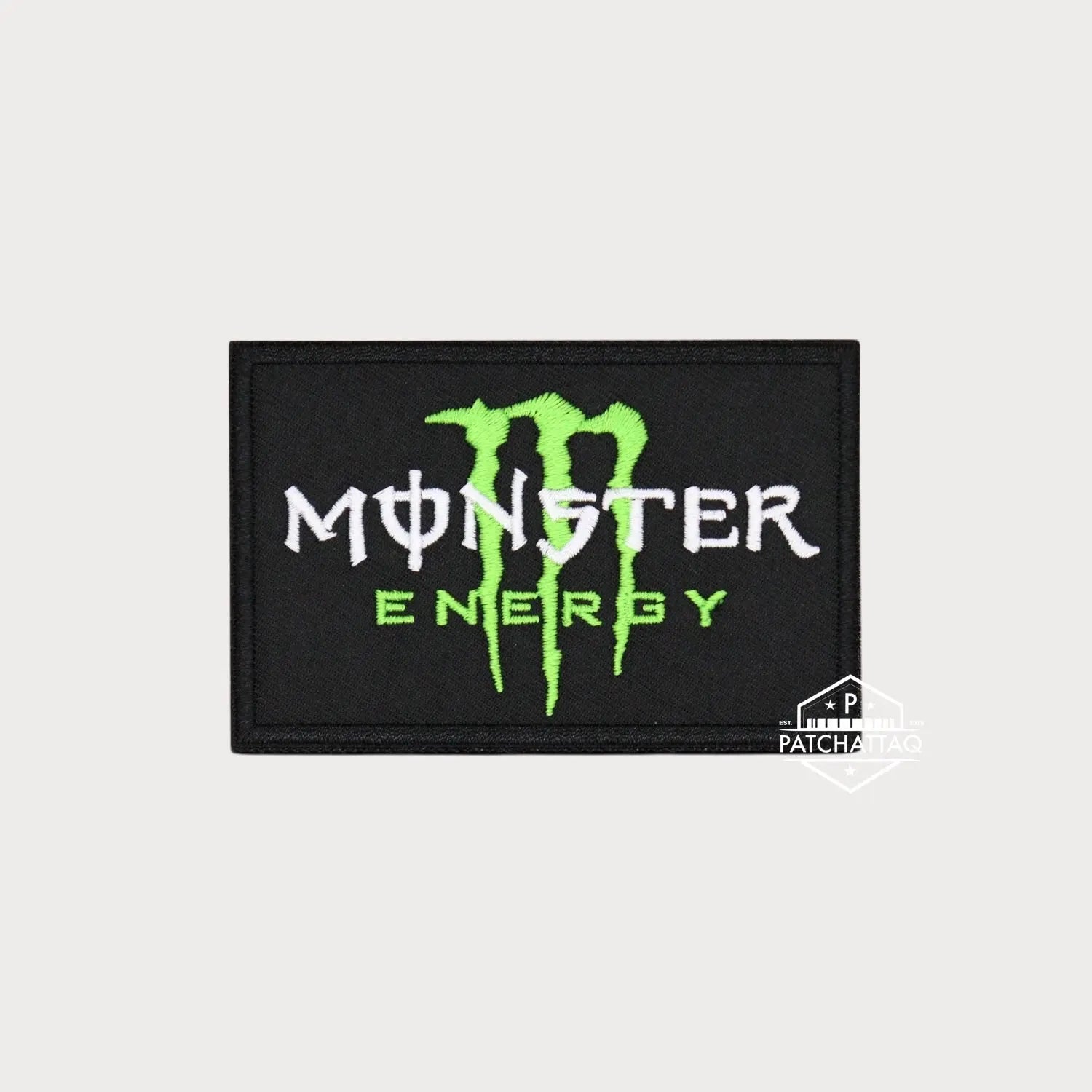Patch Thermocollant Monster Energy Broderie Précise Haute Qualité Patchattaq