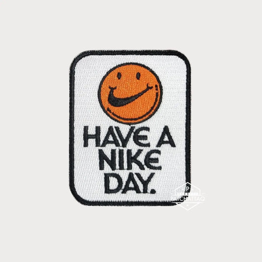 Patch Thermocollant Have A Nike Day Broderie Précise Haute Qualité Patchattaq