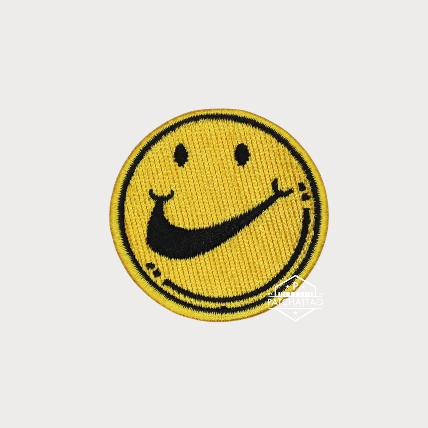 Patch Thermocollant Have A Nike Day Smiley Face Broderie Haute Qualité Patchattaq