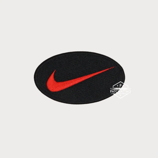 Patch Thermocollant Nike Swoosh Ovale Broderie Précise Haute Qualité Patchattaq