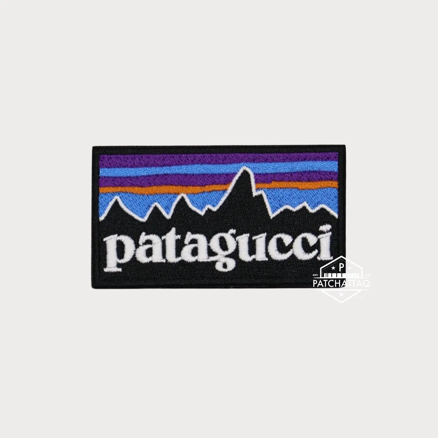 Patch Thermocollant Patagucci Broderie Précise Haute Qualité Patchattaq