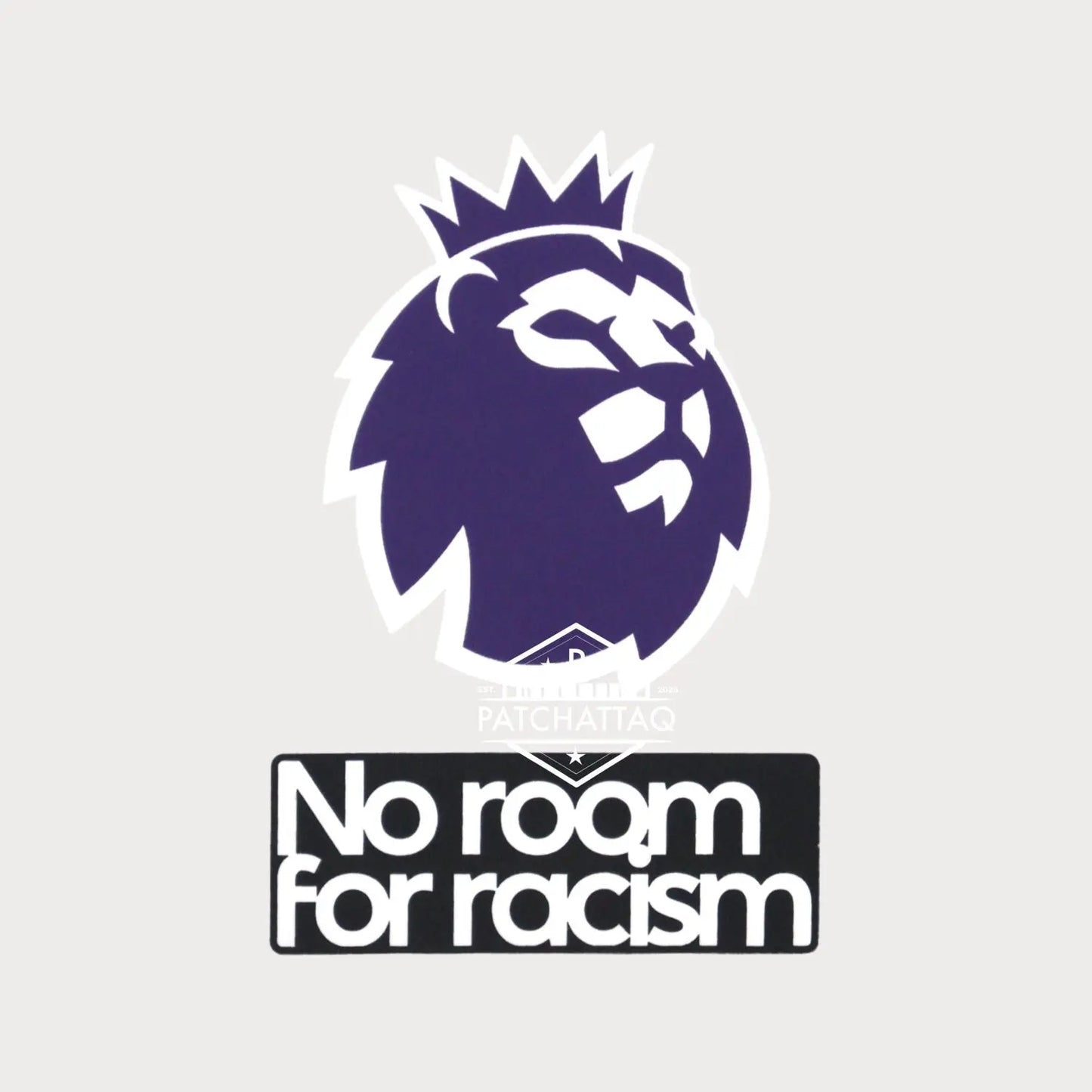 Patch Thermocollant Premier League 2023-2026 + No Room For Racism Patchattaq