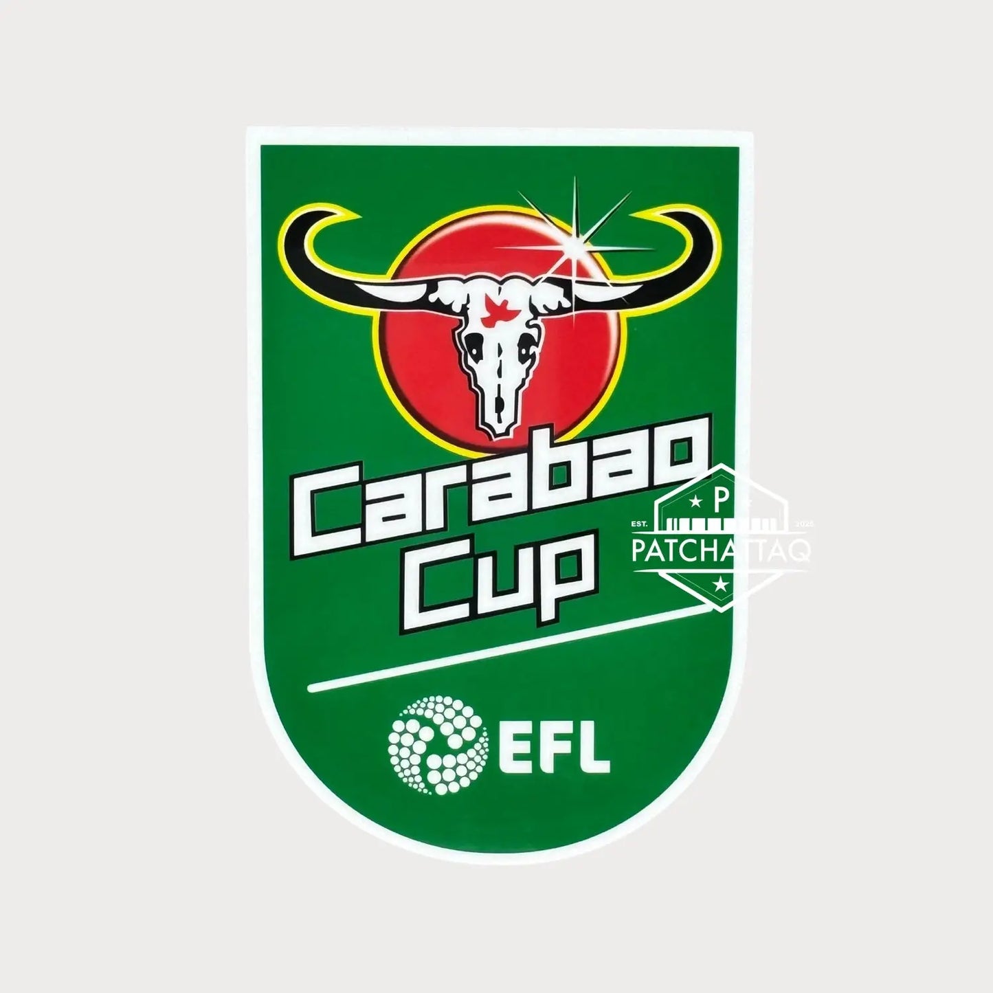 Patch Thermocollant Premier League Carabao EFL League Cup 2017-2025 Patchattaq