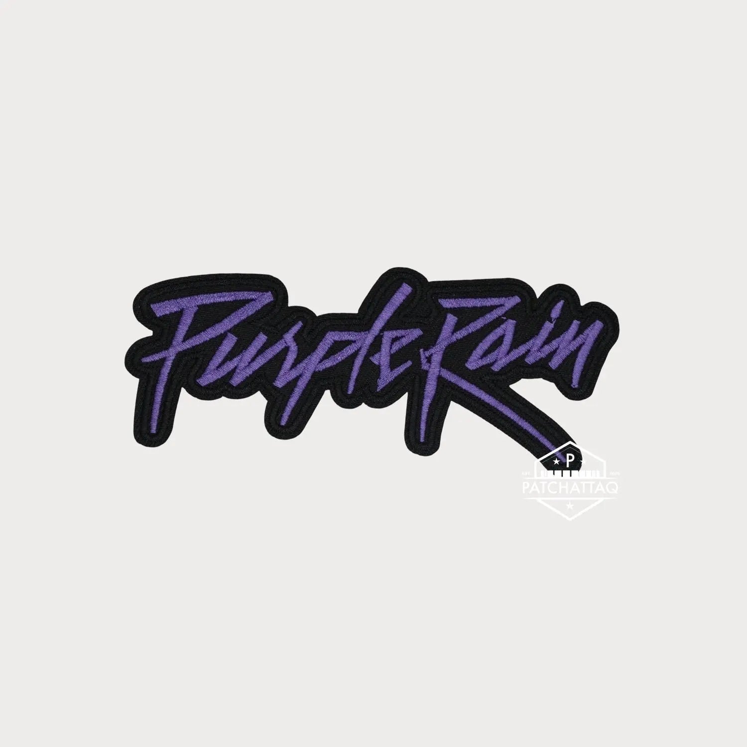 Patch Thermocollant Prince Purple Rain Broderie Précise Haute Qualité Patchattaq