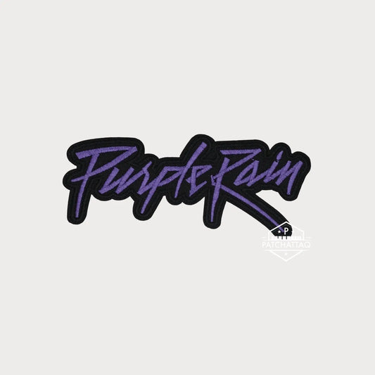 Patch Thermocollant Prince Purple Rain Broderie Précise Haute Qualité Patchattaq