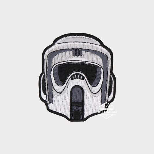 Patch Thermocollant Star Wars Scout Trooper Brodé Haute Qualité