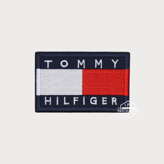 Patch Thermocollant Tommy Hilfiger Broderie Précise Haute Qualité