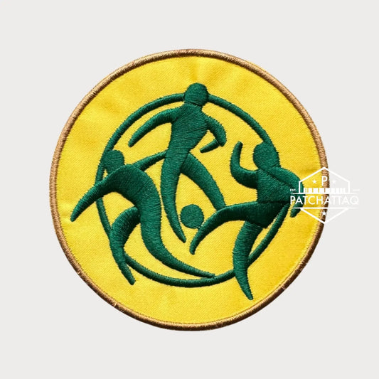 Patch Thermocollant UEFA Cup 1998-2004 Broderie Précise Haute Qualité Patchattaq