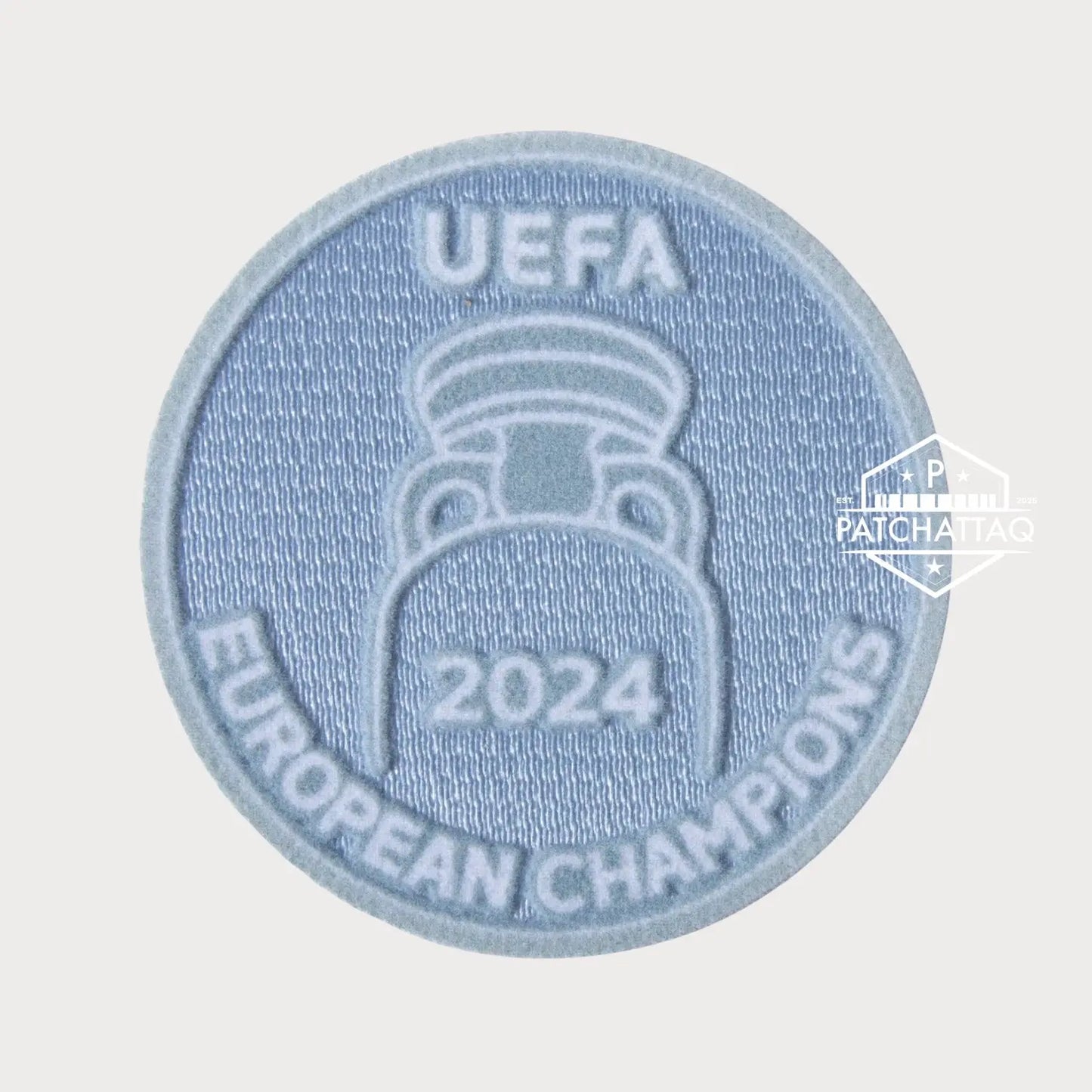 Patch Thermocollant UEFA European Champions 2024 Espagne (Manche) Patchattaq