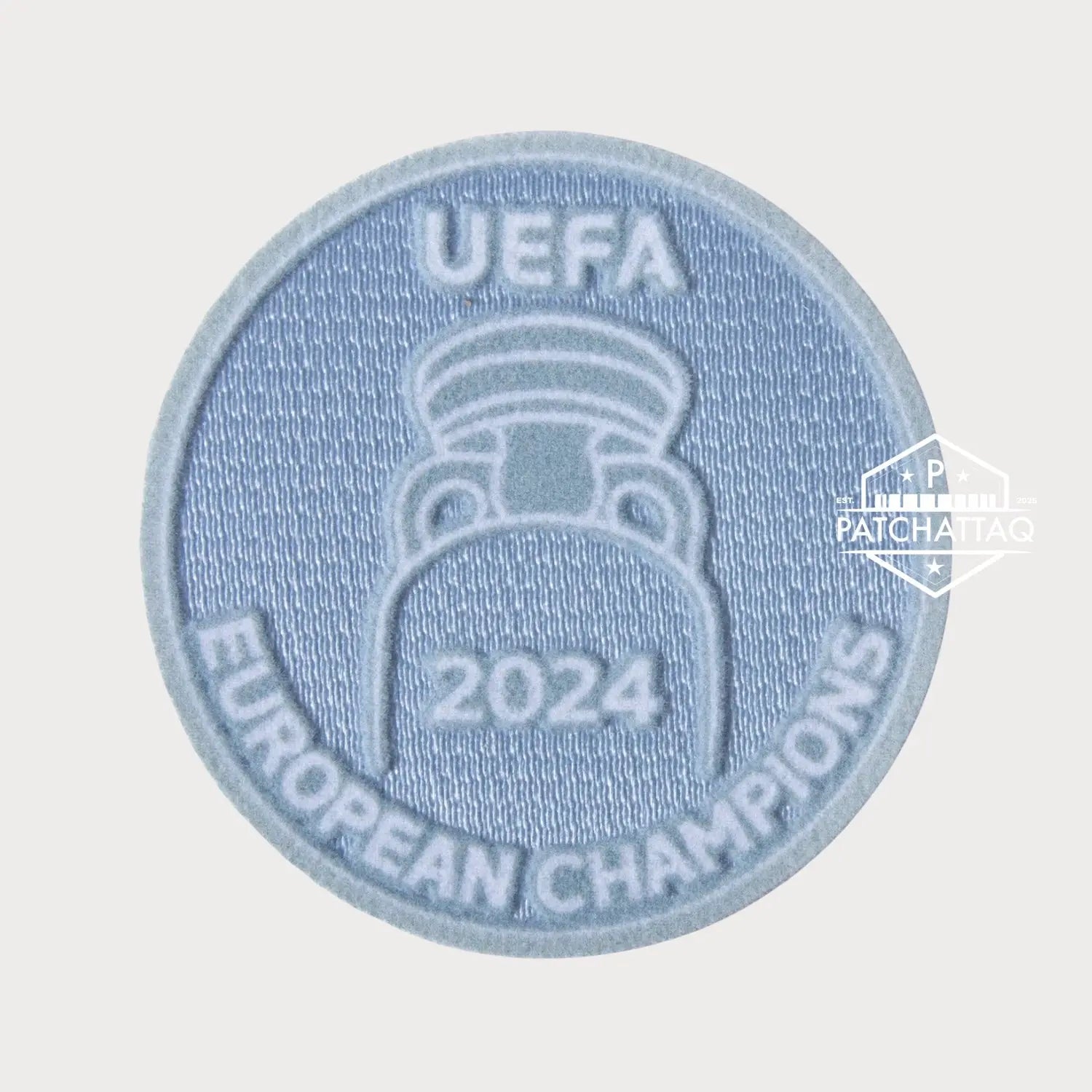 Patch Thermocollant UEFA European Champions 2024 Espagne (Manche) Patchattaq