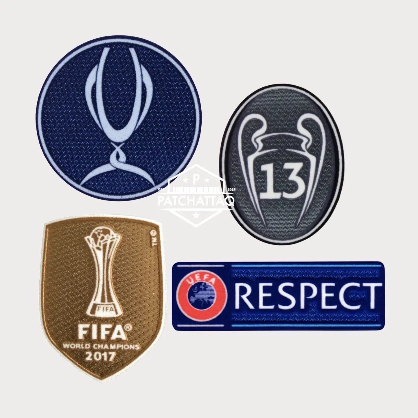 Patchs Thermocollants Real Madrid UEFA Super Cup 2018 Patchattaq