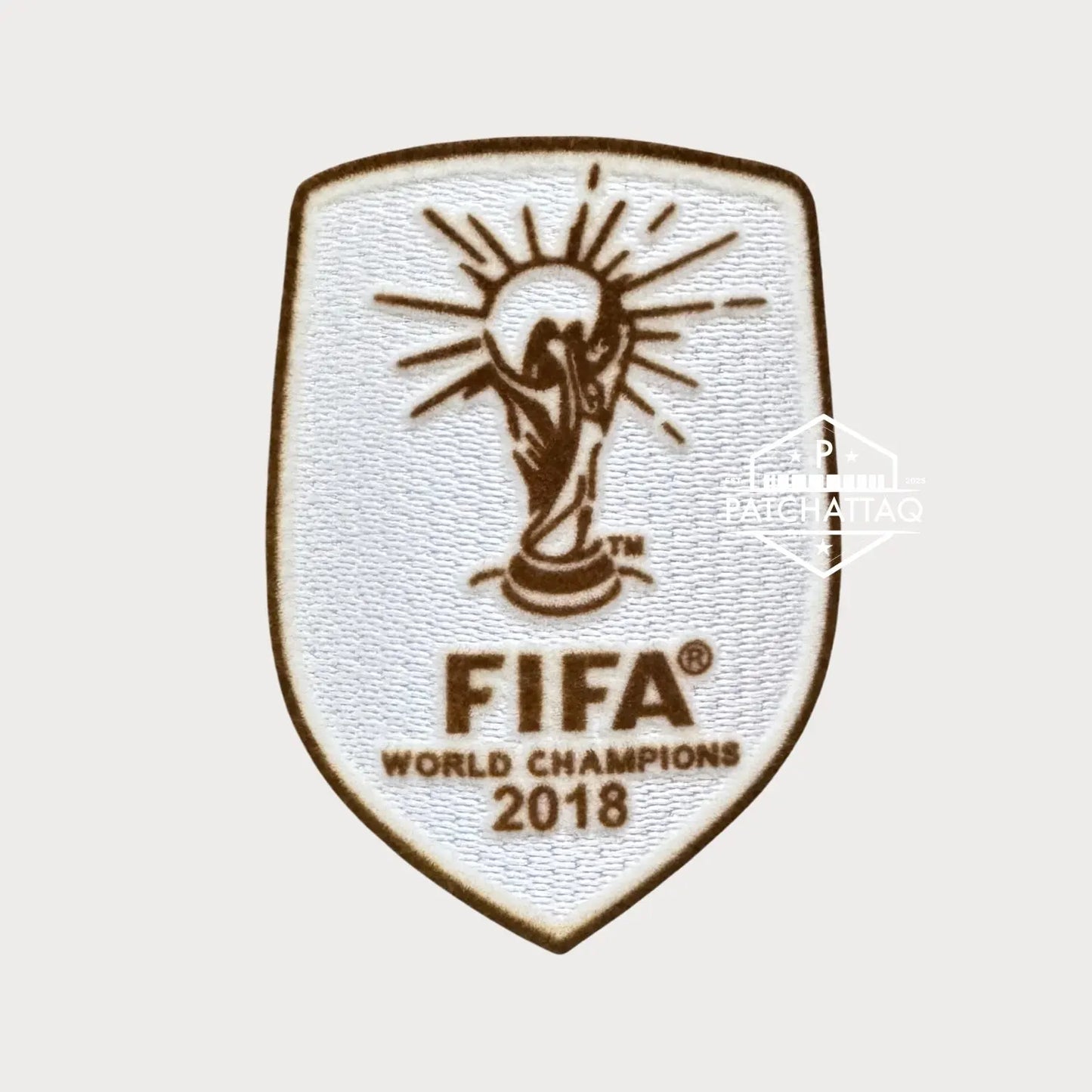 Patch Thermocollant France FIFA World Cup Champions 2018 Patchattaq