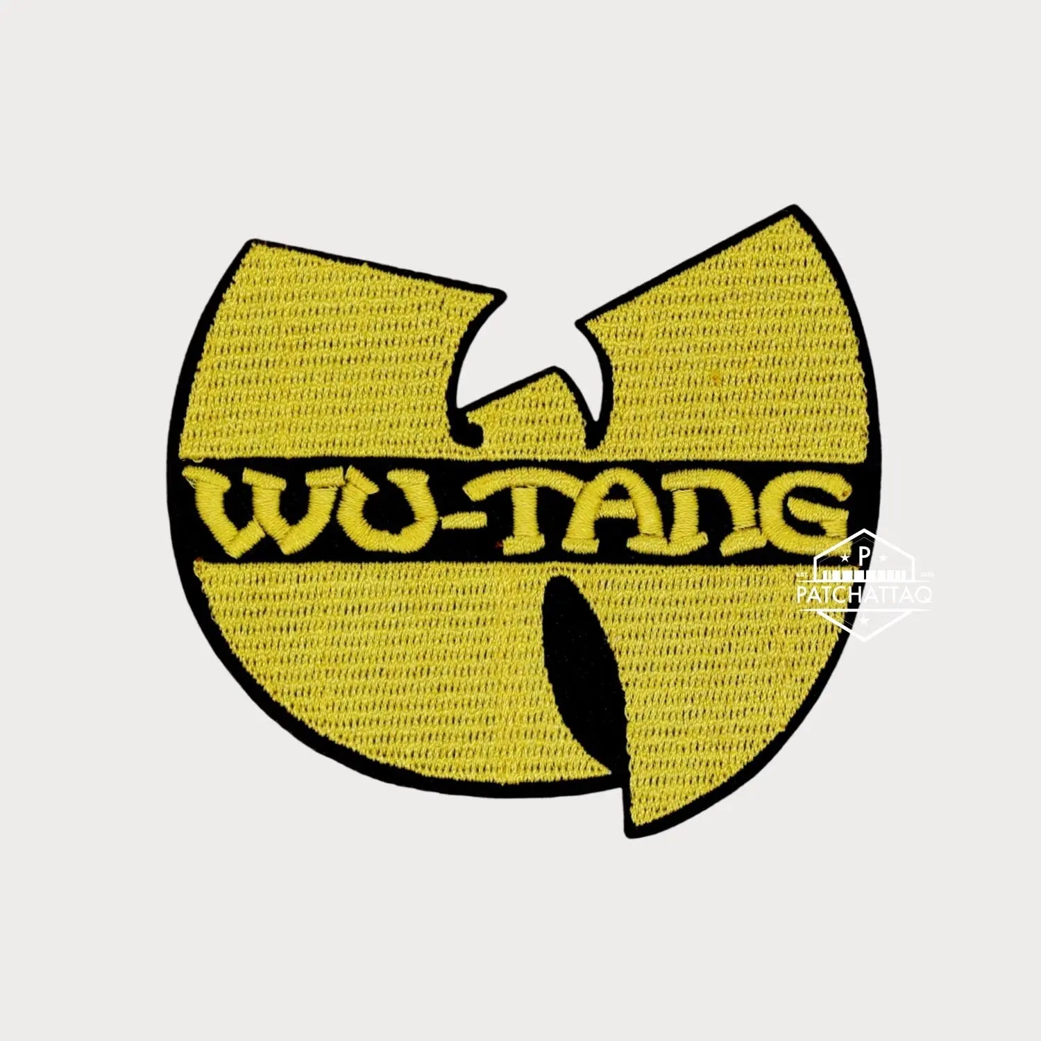 Patch Thermocollant Wu-Tang Broderie Précise Haute Qualité Patchattaq