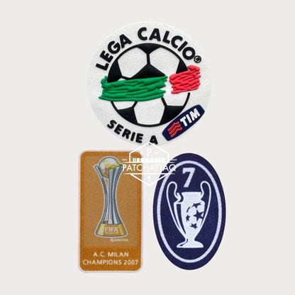 Patchs thermocollant AC Milan Serie A TIM Lega Calcio 2008-2009 Patchattaq