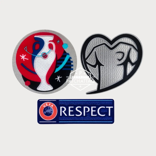 Patch Thermocollant UEFA Euro 2016 Qualifiers Flock Haute Qualité Patchattaq
