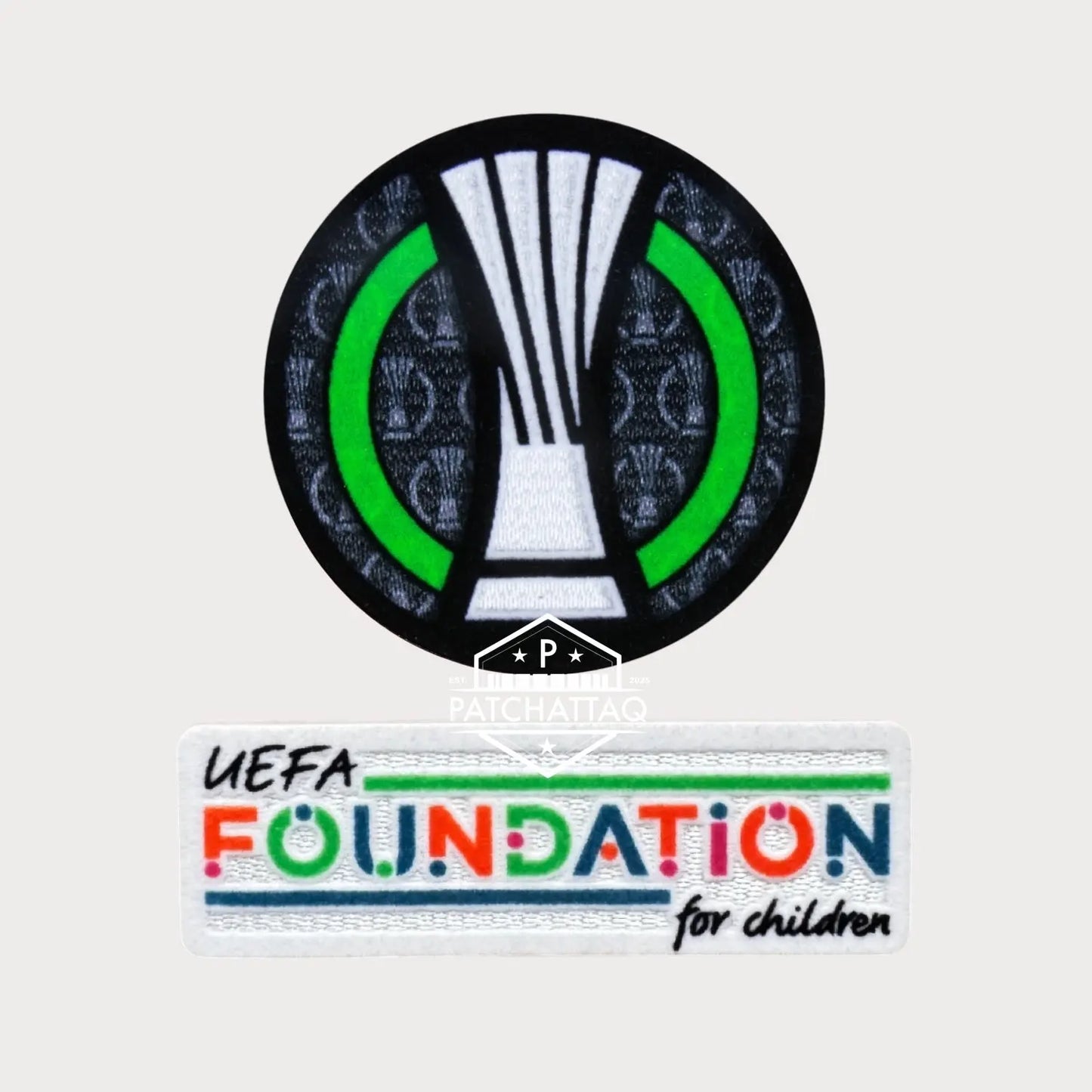 Patch Thermocollant UEFA Conference League 2024-2025 + Foundation Patchattaq