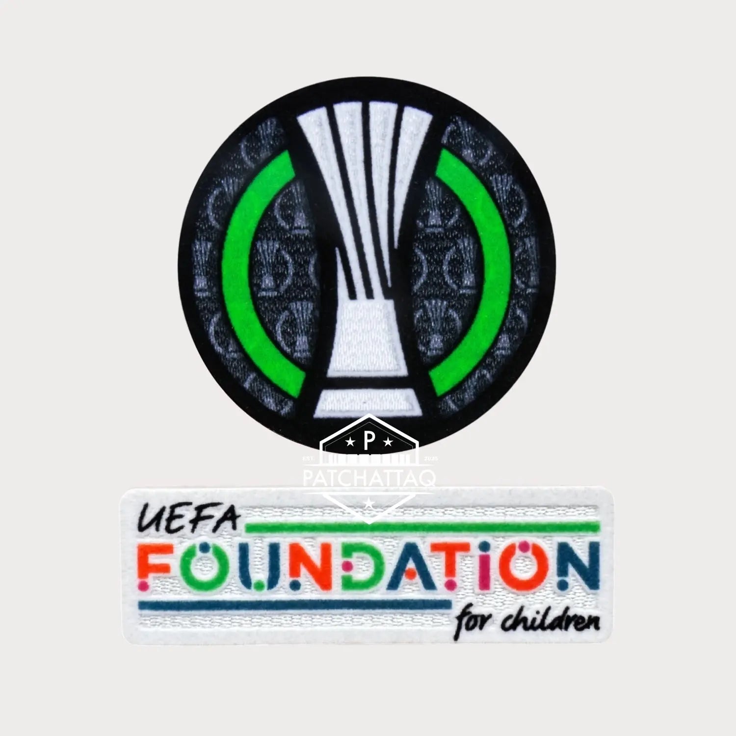 Patch Thermocollant UEFA Conference League 2024-2025 + Foundation Patchattaq