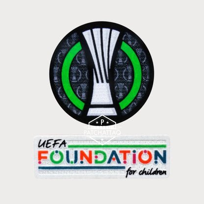 Patch Thermocollant UEFA Conference League 2024-2025 + Foundation Patchattaq