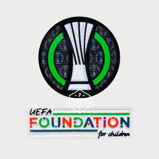 Patch Thermocollant UEFA Conference League 2024-2025 + Foundation Patchattaq