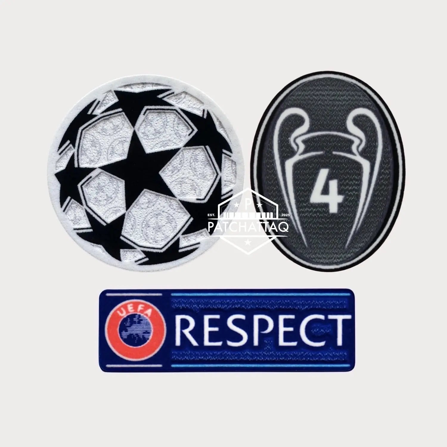 Patchs Thermocollants Ajax Amsterdam UEFA Champions League 2013-2021 Patchattaq