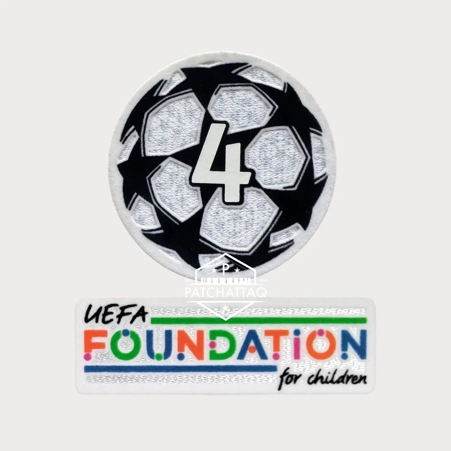 Patchs Thermocollants Ajax Amsterdan UEFA Champions League 2021-2024 Patchattaq