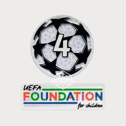 Patchs Thermocollants Ajax Amsterdan UEFA Champions League 2021-2024 Patchattaq