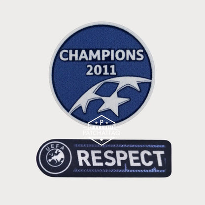Patchs Thermocollants FC Barcelone UEFA Champions League 2011-2012 Patchattaq