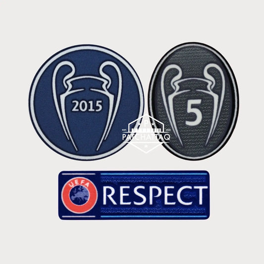 Patchs Thermocollants FC Barcelone UEFA Champions League 2015-2016 Patchattaq