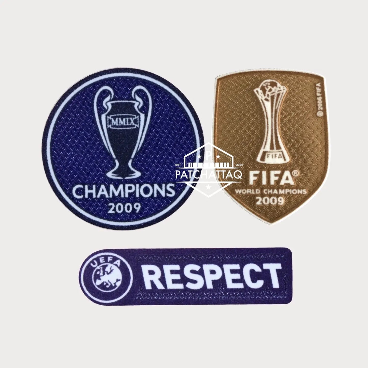 Patchs Thermocollants FC Barcelone UEFA Champions League 2009-2010 Patchattaq
