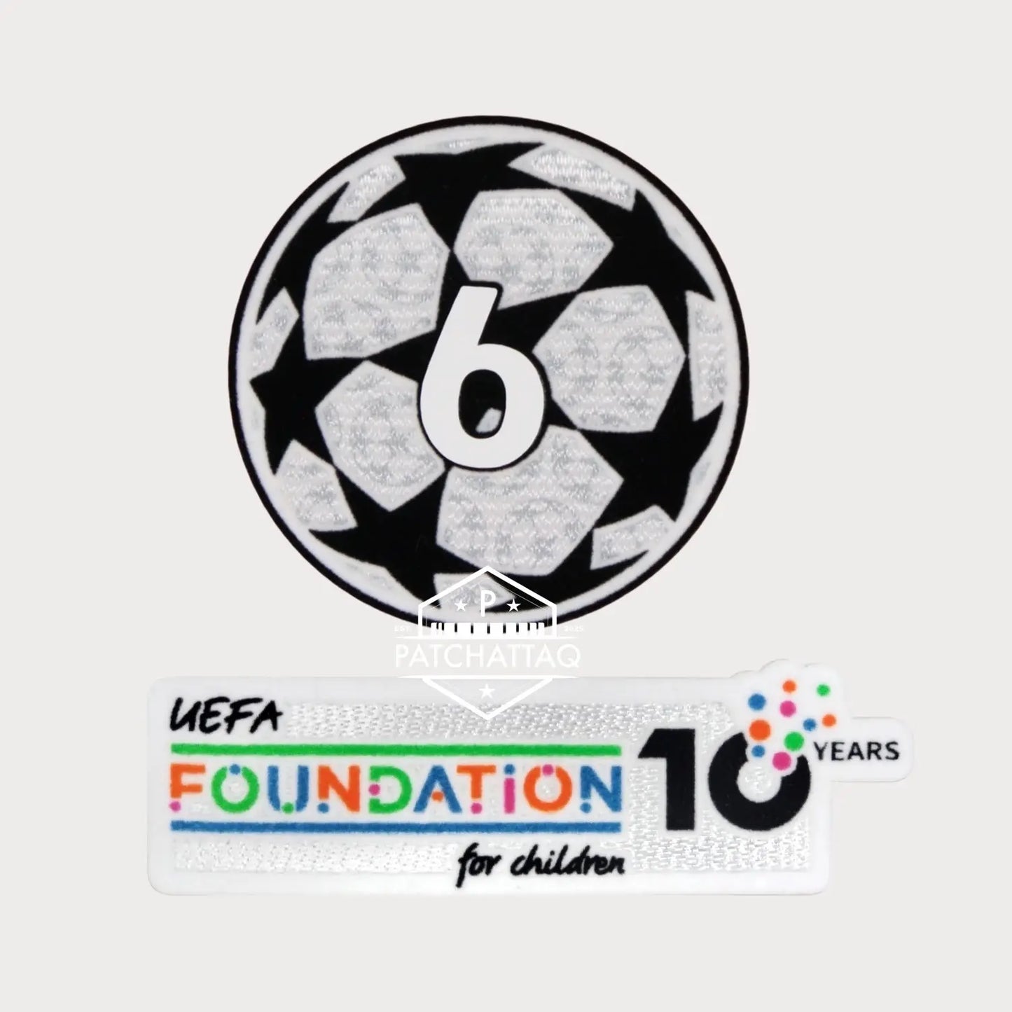 Patchs Thermocollants Bayern Liverpool UEFA Champions League 2025-2026 Patchattaq